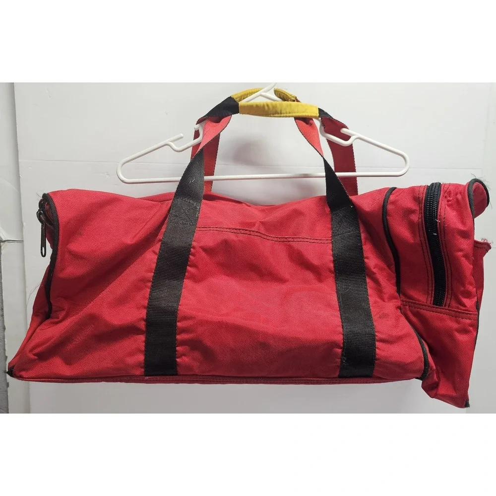 Vintage 1990 Marlboro Adventure Team‎ Duffle Bag Red - Pre-loved